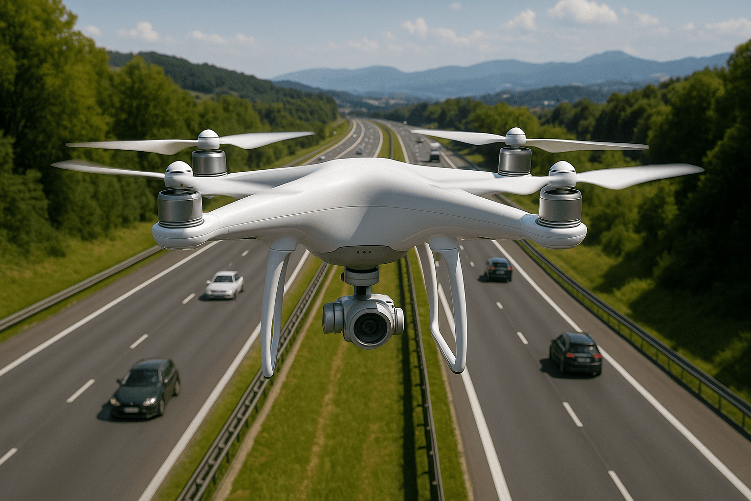 Drohnenflug über Straßen – was ist zu beachten?