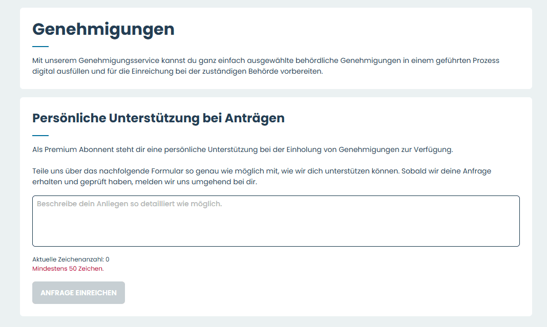 Persönliche Beratung bei der Antragstellung durch skyzr-Experten