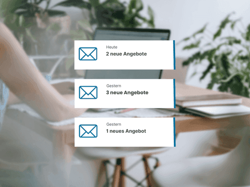 Quotes arriving in an inbox