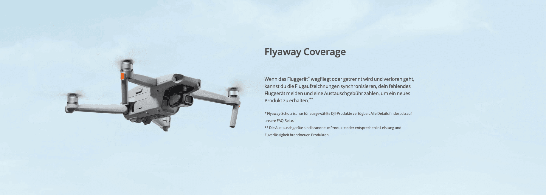 dji care refresh flyaway schutz