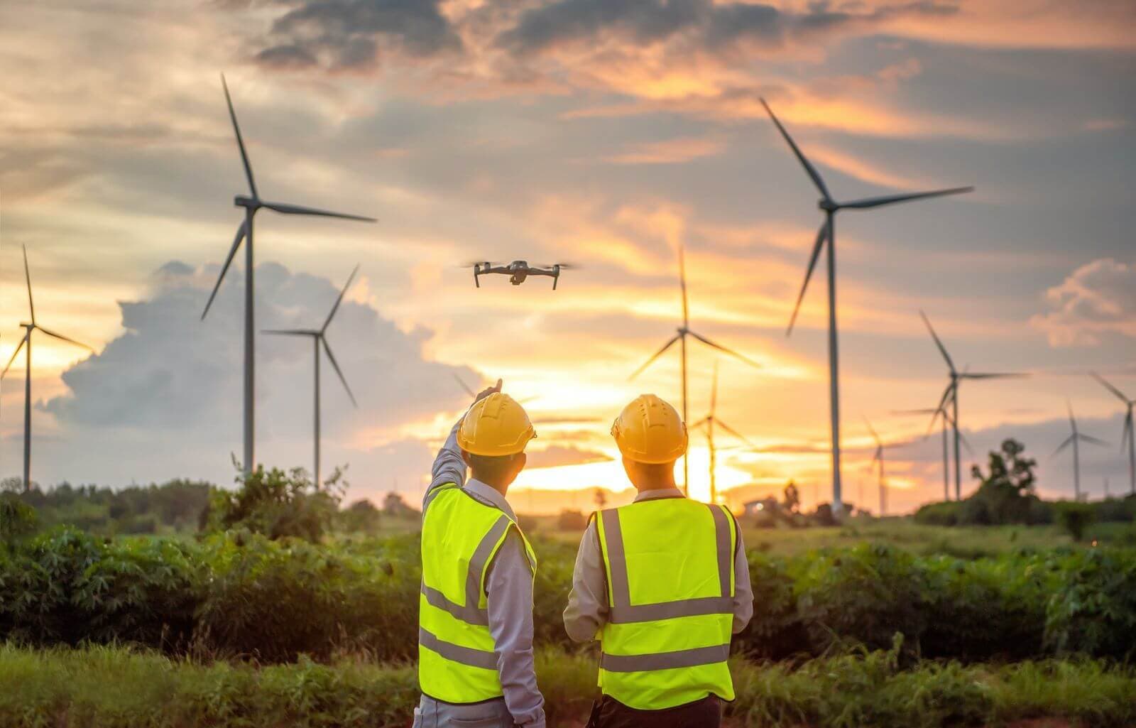 drohnen energiebranche