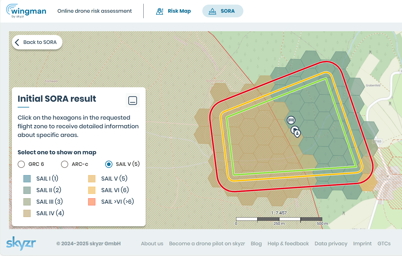sora 2-5 skyzr webinar map view from wingman