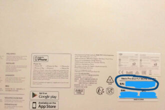 Drone serial number Mavic Pro packaging