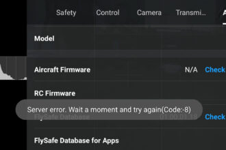 dji firmware update probleme lösungen