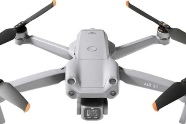 dji air 2s render frontal oben