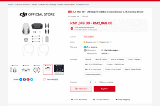 dji mini se dji store malaysia