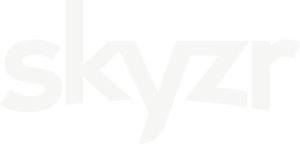 Skyzr Logo Weiß