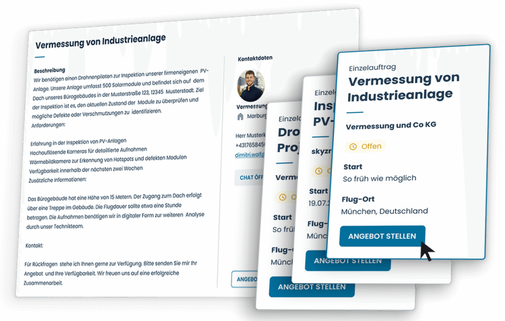 flightstack features aufträge